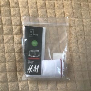 NWT- H&M pair of Trunks for Men.